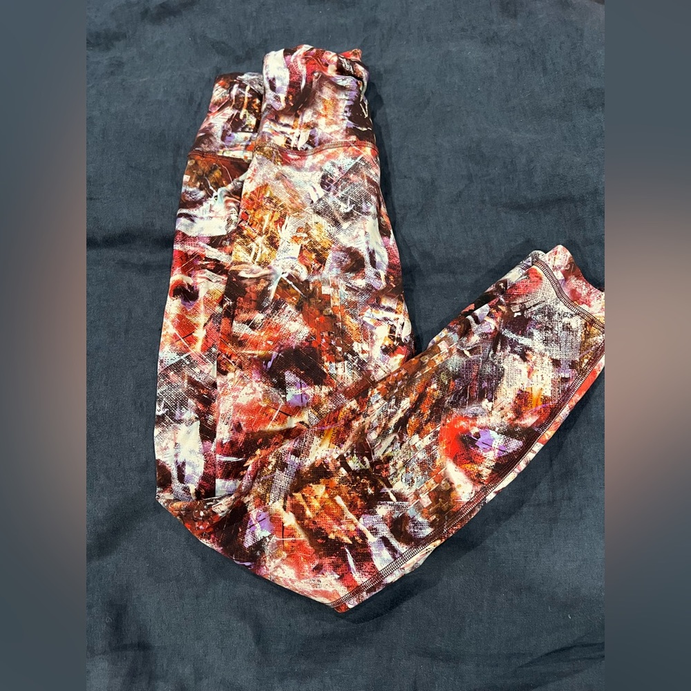 Lululemon Leggings-multi colored